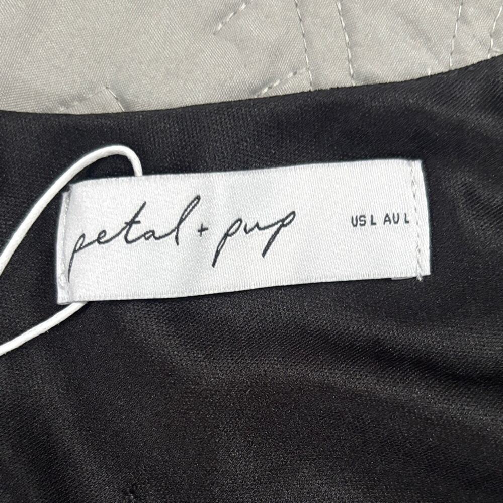 Petal & Pup Black Ruffle-Tier Maxi Dress - Picture 6 of 7